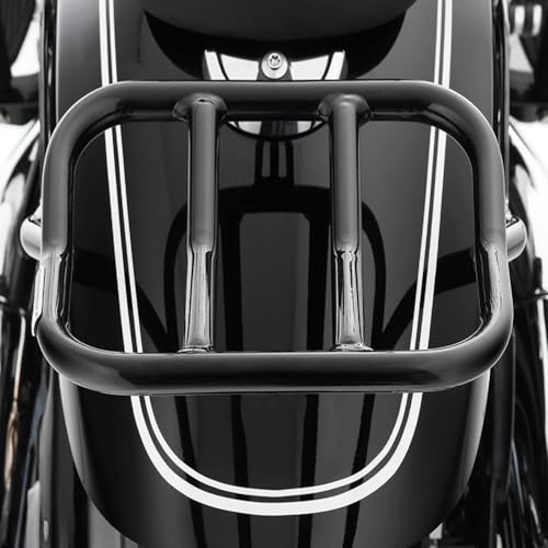 Motorcycle Rear Luggage Rack Compatible with B.M.W R18 R 18 2020 2021 2022 2023 2024 R18 Classic 21-24 Rear Solo Seat Fender Shelf Top Case Cargo Carrier Support Holder Black