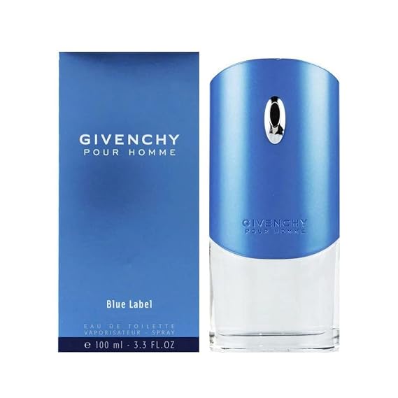 Givenchy Pour Homme Blue Label by Givenchy for Men 3.3 oz Eau de Toilette Spray