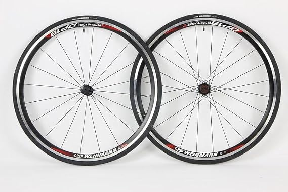 700c Weinmann DP18 Road Traithlon Wheels Wheelset with 700 x 23c Dolomite Tires and Tubes Pair