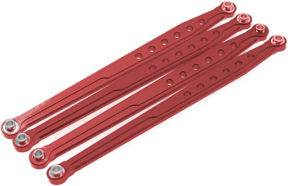 Red Aluminum Everest 10 Linkage for Redcat Gen7 Upgrades Parts Alloy Chassis Lower Side Linkage Redcat Gen7 ProSport Parts