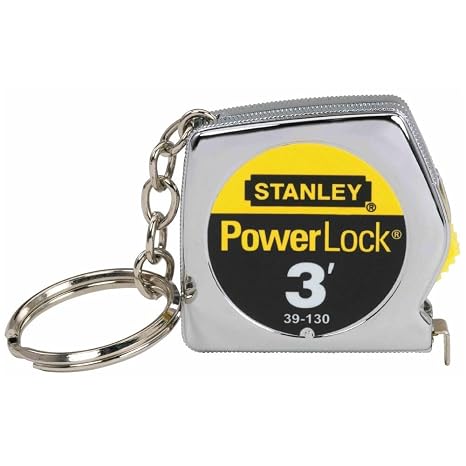 Stanley Hand Tools 39-130 3' PowerLock Key Tape Rule - 48 Pack
