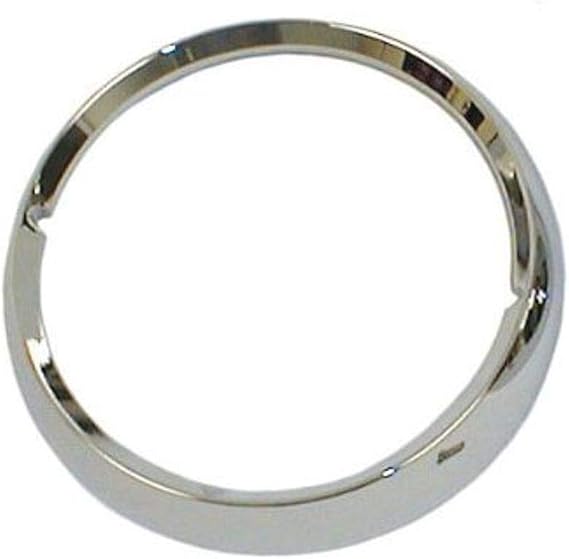 Omix-Ada | 12419.03 | Headlight Bezel, Chrome, Single | OE Reference: 5460087 | Fits 1972-1986 Jeep CJ