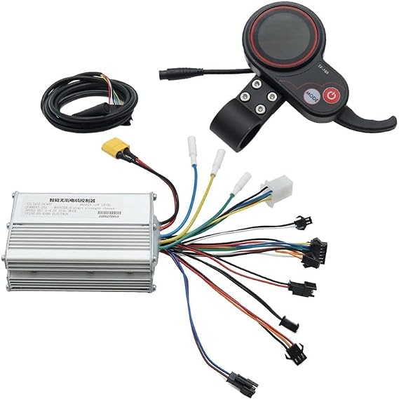 Scooter Parts 48V 25A Electric Scooter Controller Dashboard Kit Spare Parts with TF-100 Display Scooter for KUGOO M4 Electric Scooter Long Service Life