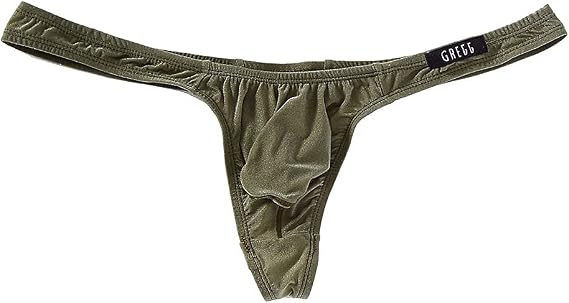 Gregg Homme Men's Torridz Hyperstretch Low Rise Thong, 87404, Khaki, M