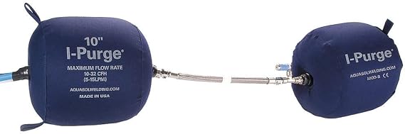 Inflatable Purge Bladder, 10 in Dia