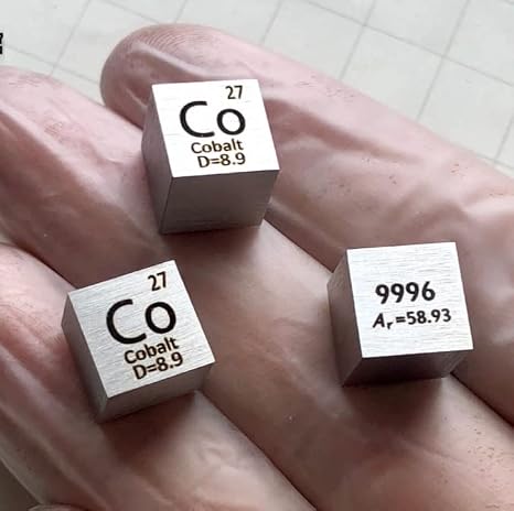 Metal 10mm Density Cube 99.9% Pure for Element Collection Cobalt Co, Gadolinium Gd, Vanadium V, Lutetium Lu, Lead Pb (Lead Pb Cube)