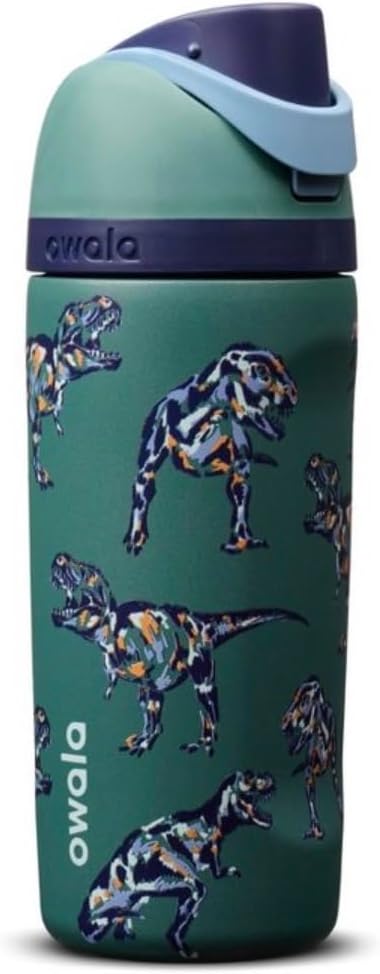 Owala Cat & Jack FreeSip Kids Water Bottle 473ml Dinosaur