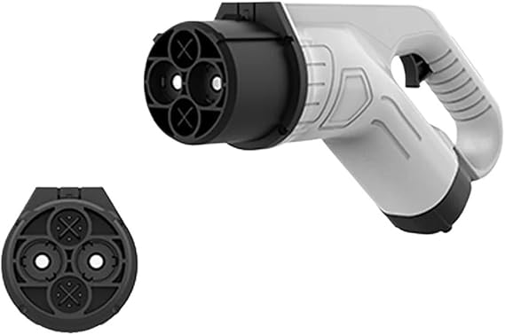 PLug Connector Quick Charger 80A 500V DC EV, Compatible For CHademo Gun Fast Charger Plug For EV Charging Station Japan Standard(Without cable)