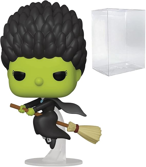 POP The Simpsons: Treehouse of Horror - Witch Marge Funko Vinyl Figure (Bundled with Compatible Box Protector Case)