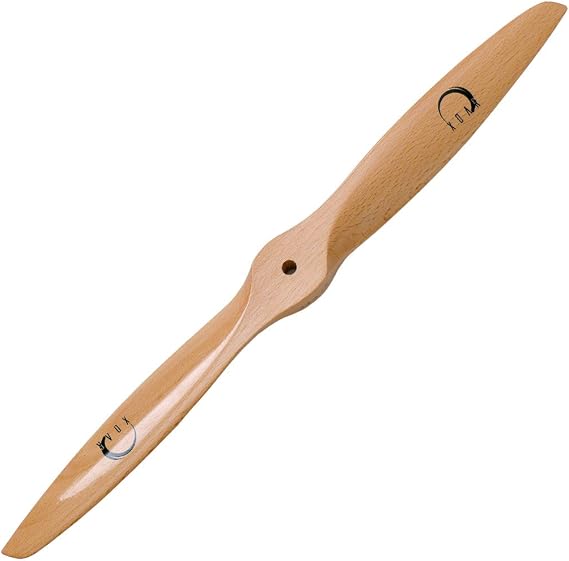 XOAR PJA 15x5 15 Inch 2 Blade RC Airplane Propeller Wood Prop for Gasoline Fixed-Wing RC Model Planes (15 x 5, Tractor)