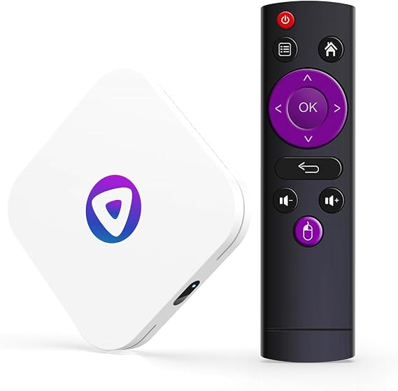 CHROX H96 M1 Android 13.0 Smart Box 4GB RAM 64GB Emmc RK3528 Quad-Core 64Bit ARM Corter-A53 CPU Mali G31 MP2 GPU 4K Output BT5.0 2.4Ghz/5Ghz Wifi 100M LAN Enternet,4GB+32GB [Energy Class A]