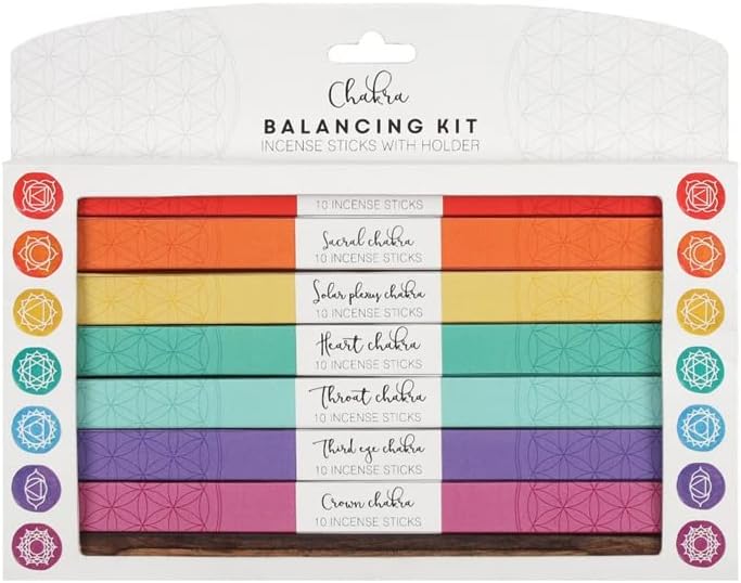 Something Different Chakra Balancing Kit Incense Sticks With Holder