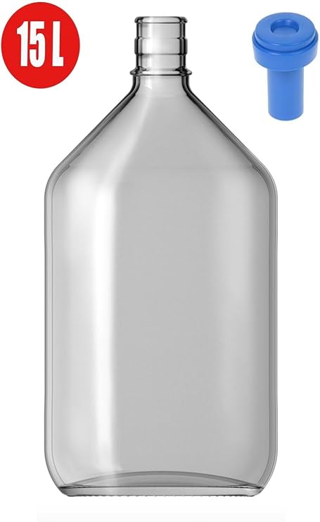 15 Litre Cam Damacana Yaylı Kapak