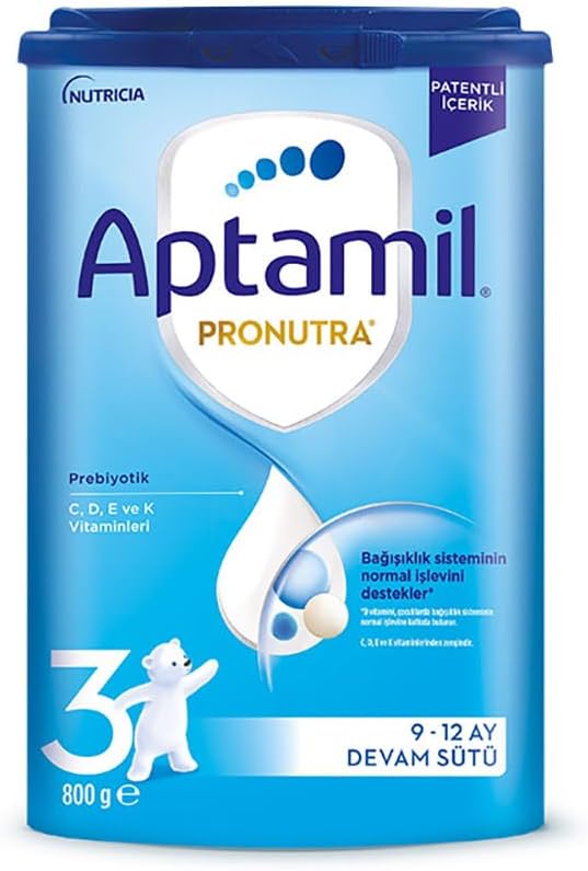 Aptamil 3 Prebiyotikli Devam Sütü 800 Gr