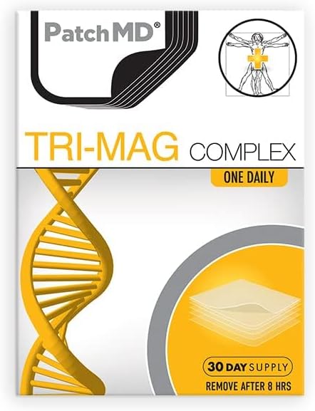 PatchMD - Tri-Mag Complex Topical Patch - 30 Day Supply