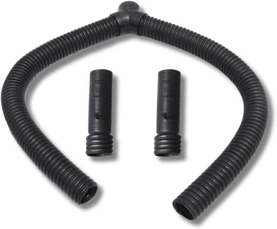 YA300 - Crushproof Tubing garage exhaust hose 3" ID "Y" kit.
