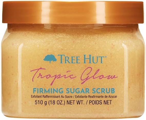 Tree Hut Tropic Grow Sheer Sugar Scrub 18.0 oz | Body Exfoliating Care