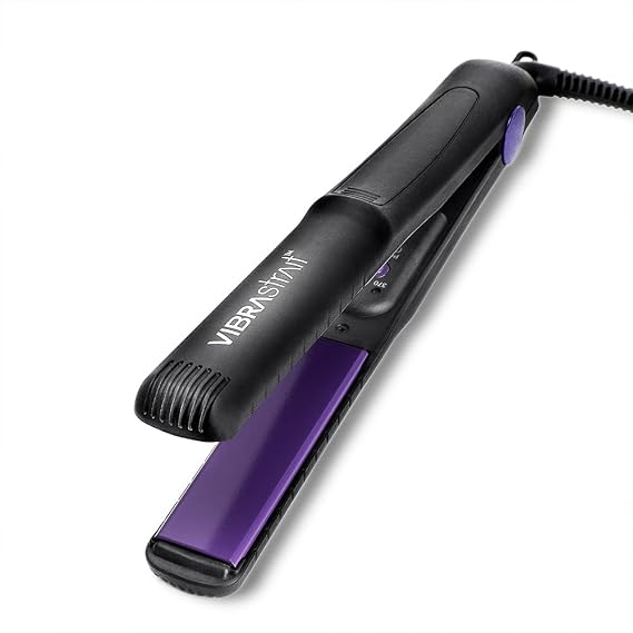 Essential Vibrating Ceramic Flat Iron, 1-Inch | Fast, Frizz-Free Ceramic Hair Straightener | Easy, Gentle Glide for Waves, Curls, Smooth Hair | Professional Hair Styling Tools | Fast, Frizz-Free Ceramic Hair Straightener, Easy, Gentle Glide for Waves, Curls, Smooth Hair, Professional Hair Styling