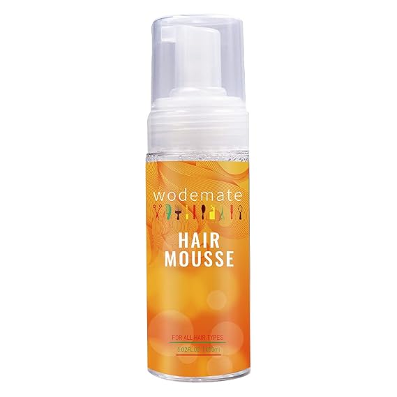 Mousse for Curly Hair Wigs, Wig Curl Hair Styling Mousse 150ml | Curl-Defining & Frizz-Control Hair Mousse, Long-Lasting, Humidity Resistant