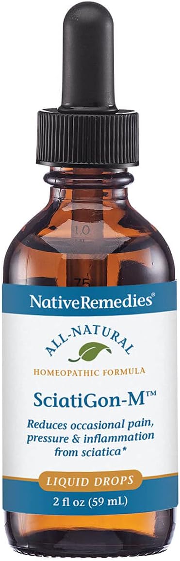 Native Remedies SciatiGon-M - Reduces the Occasional Pain, Pressure and