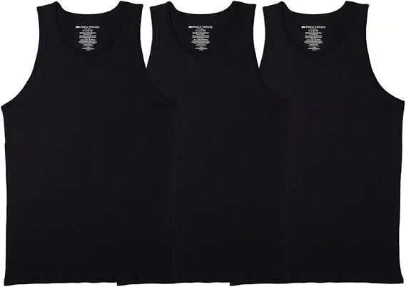 Pair of Thieves Men All Comfort Tank Top | Undershirt for Men | Soft, Breathable, Cotton Blend | Layering and Daily Wear