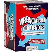 #CultureTags WRECKoncilable Differences Party Game for Adults 17+ | Kickbacks & Parties | Rock Paper Scissors Adult Game | 2-25+ Players