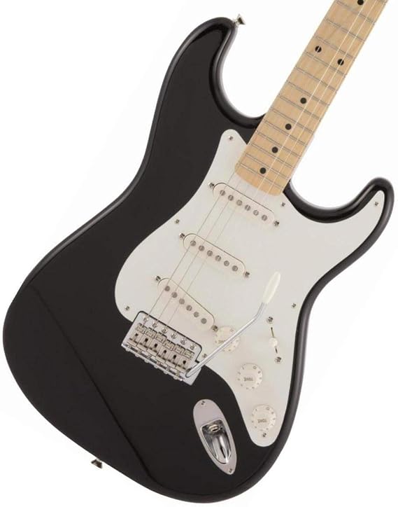 Fender Electric Guitar Made in Japan Traditional 50s Stratocaster, Maple Fingerboard, Black