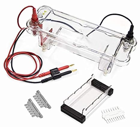 Parco Scientific PLE001 Electrophoresis Apparatus, 16 Samples per Gel, one 7x14cm Casting Tray