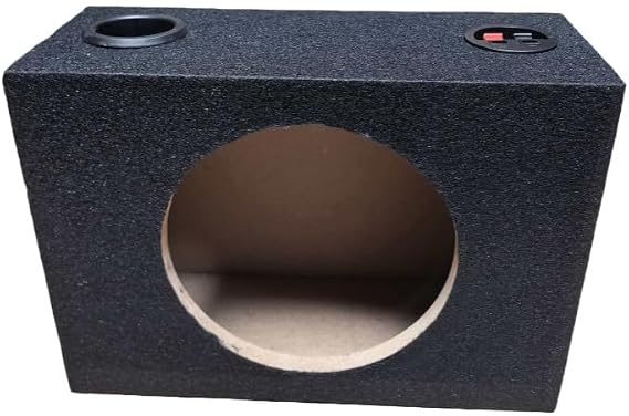 6.5" Black Slim Speaker Case for Car Speaker Installation