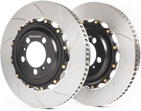 GiroDisc Front Brake Rotor Kit Slotted for Honda S2000 (A1-104)
