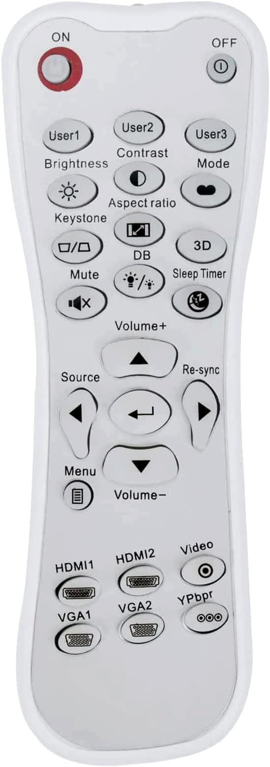 BR-3003B Replacement Remote Control Fit for Optoma Projector HD28HDR
