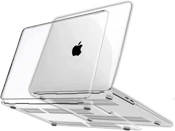 Klasse MacBook Pro 14 inç 2021-2024 M4/M3 Max/M3 Pro/M3/M2/M1 Max/M1 Pro/M1 Çip ile Uyumlu Şeffaf Dayanıklı Koruyucu Kılıf, Ultra İnce Elastik Kapak A2442 A2779 A2918 A2992 A3112 A3185 A3401 (Şeffaf)