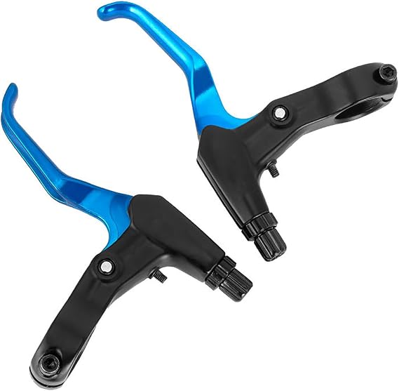 1 Pair Aluminium Alloy Bicycles Brake Handle Bicycle Brake Lever for Mountain Bike Road Bike Cycling Brake Brake Part Aluminium Alloy Brake Lever Mountain Bike Lever V Brake Handlebar