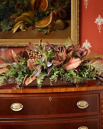 Petals Jr. Tuscan Buffet Silk Flower Centerpiece
