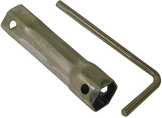 Stens 750-026 Spark Plug Wrench, Replaces Briggs & Stratton 89838S,Silver
