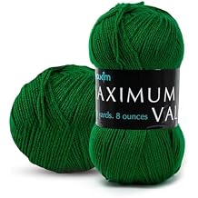 Mary Maxim Maximum Value Yarn - Green