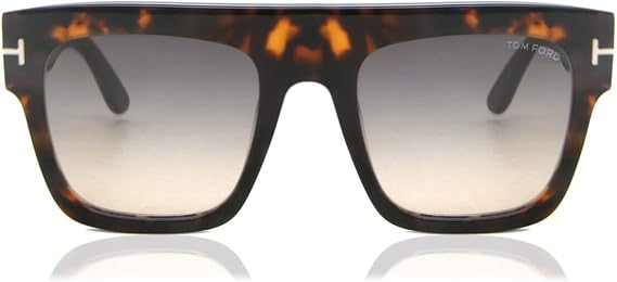 Tom Ford RENEE FT 0847 Dark Havana/Smoke Shaded 52/21/140 women Sunglasses