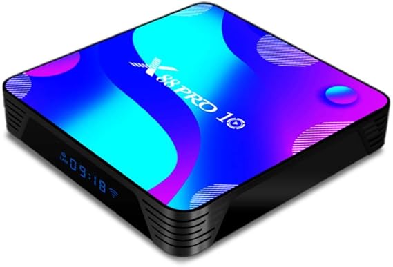 Android TV Box 11.0 4GB RAM 64GB ROM Smart TV Box Android Box RK3318 Ultra HD 1080P 4K HDR Wifi 2.4GHz 5GHz Set-Top Box,4g + 128g