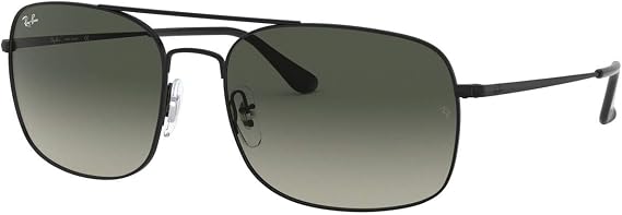 Ray-Ban Man Sunglasses Gold Frame, Green Lenses, 60MM