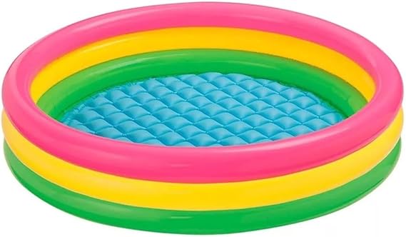 Intex 3 Knuckle Inflatable Sunset Children's Pool