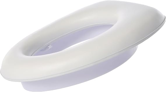 Dreambaby Toddler Toilet Seat - Soft Potty Training Seat - White