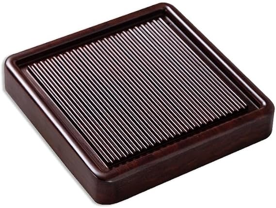 Tea Tray Square Tea Tray Simple Drainage Wooden Retro Suitable For Home, Office And Restaurant Use Gongfu Tea Set