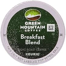 Keurig, Green Mountain Coffee, Breakfast Blend(melange), K-Cup Counts, 50 Count