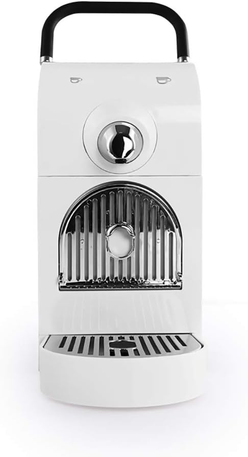Coffee Machine Small Automatic Household Capsule Coffee Machine Single Serve Coffee Maker Self-Cleaning Coffee Maker Quick Brew Technology White