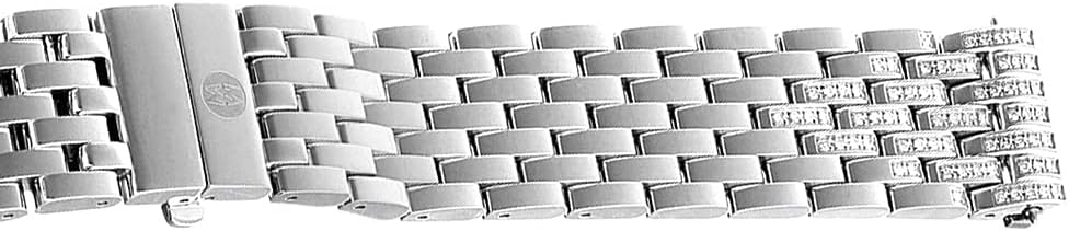 Michele Deco Diamond Taper Stainless Steel Bracelet ms18ea235009