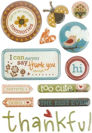 BasicGrey Pyrus Epoxy Stickers