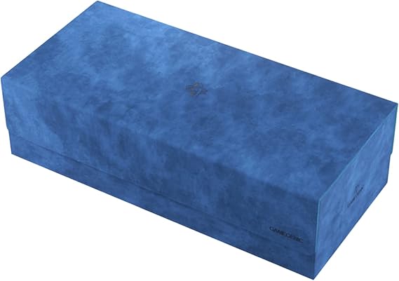 GameGenic Deck Box Dungeon Convertible: Blue 1100CT Durable and Sturdy TCG, OCG, CCG Card Storage Compatible with Pokemon, Yugioh, Commander, and MTG Magic: The Gathering Cards