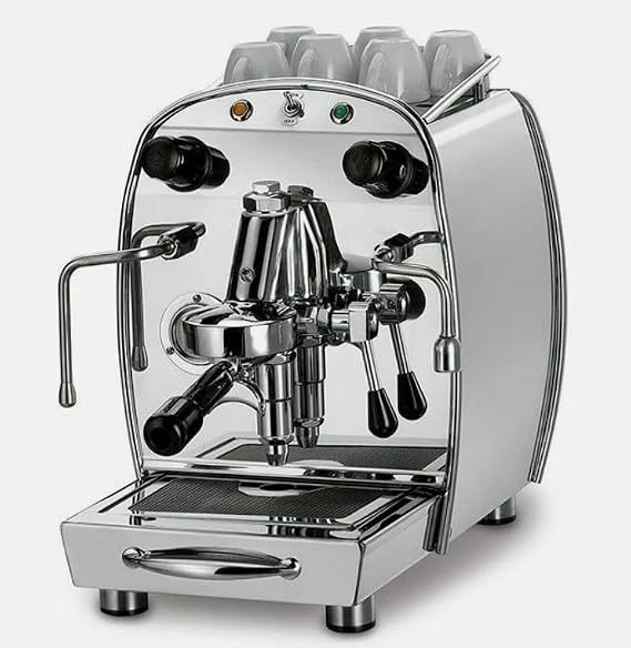 BFC Royal Reale One Group Espresso Machine Italian Made Stainless Steel, 3 Lt, ETL Certified 110 V