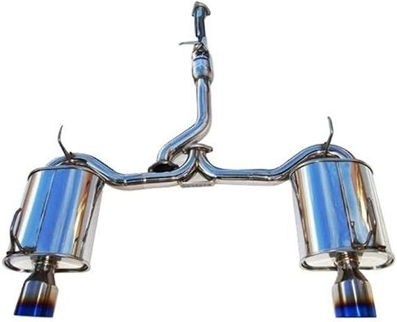 Invidia (HS00HS1G2T) Q300 Single Layer Cat-Back Exhaust System with Titanium Tip for Honda S2000