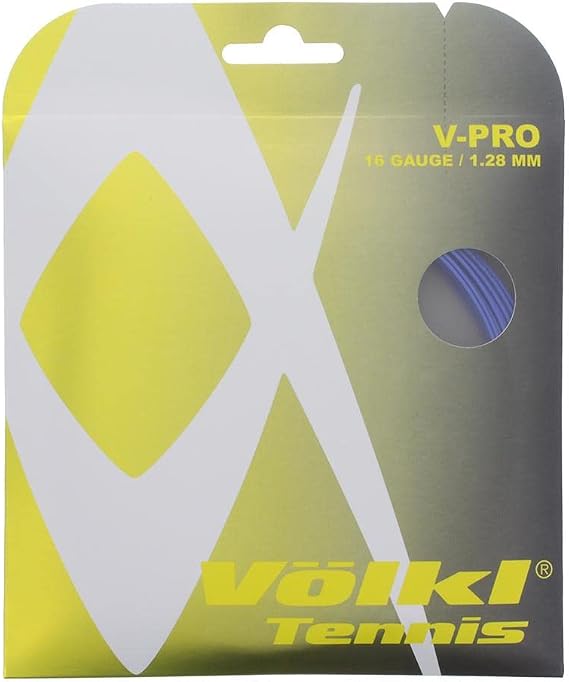 Volkl V-Pro | Tennis Racquet String | Durability & Firm Feel | Smooth Co-Polymer String.